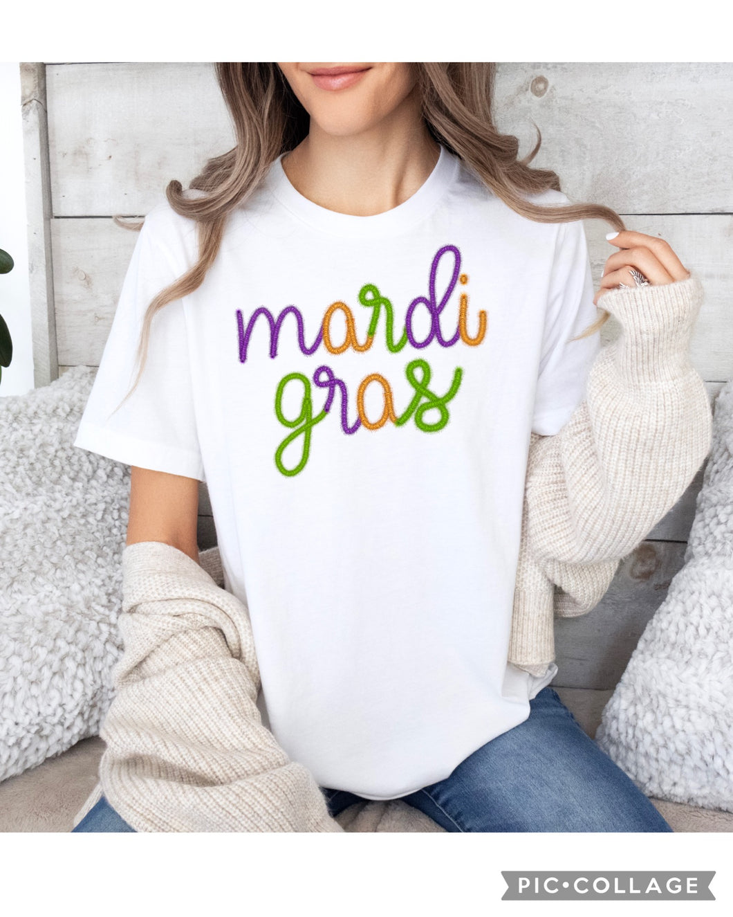 Mardi Gras Faux Tinsel - Glitz ‘N’ Glam