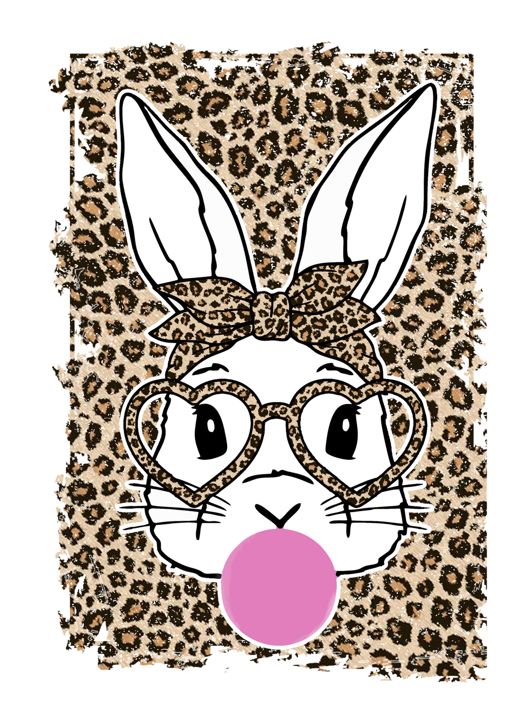 Leopard bunny - Glitz ‘N’ Glam