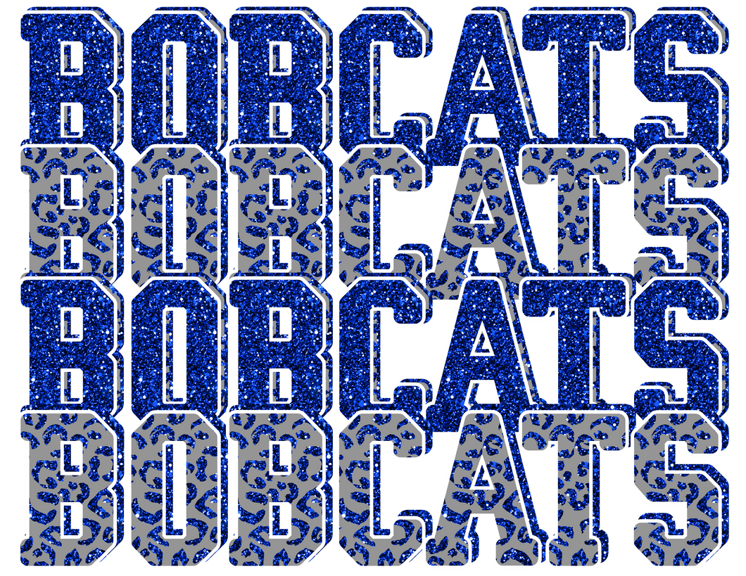 Bobcats stacked - Glitz ‘N’ Glam