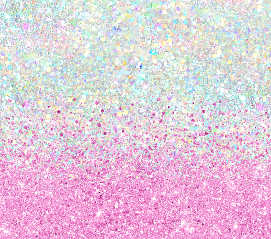 Pink glitter seamless tumbler print - Glitz ‘N’ Glam