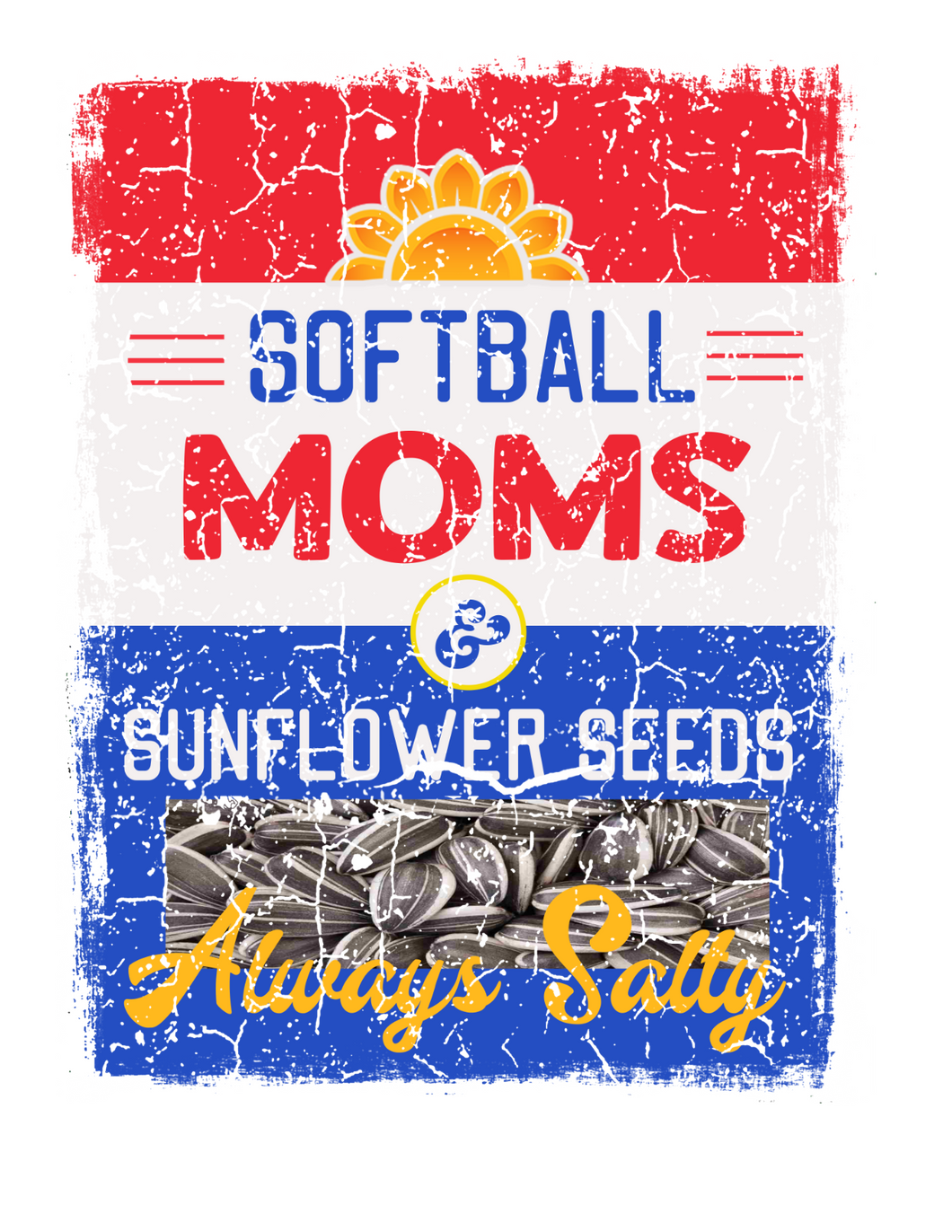 Softball Moms Always Salty - Glitz ‘N’ Glam