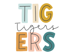Tigers stacked - Glitz ‘N’ Glam