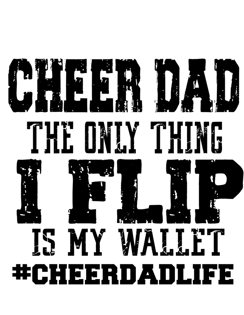 Cheer dad - Glitz ‘N’ Glam